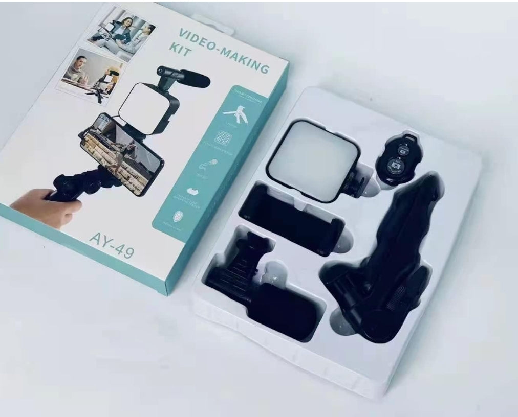 LOOX U-Rig Handheld phone Stabilizing Photography Video Rig Film Making Vlogging Recording Case Bracket Stabilizer for iPhone Type C (Small)